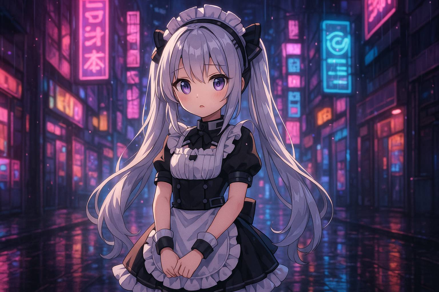 爆料吃瓜网教程动漫 - 赛博朋克少女